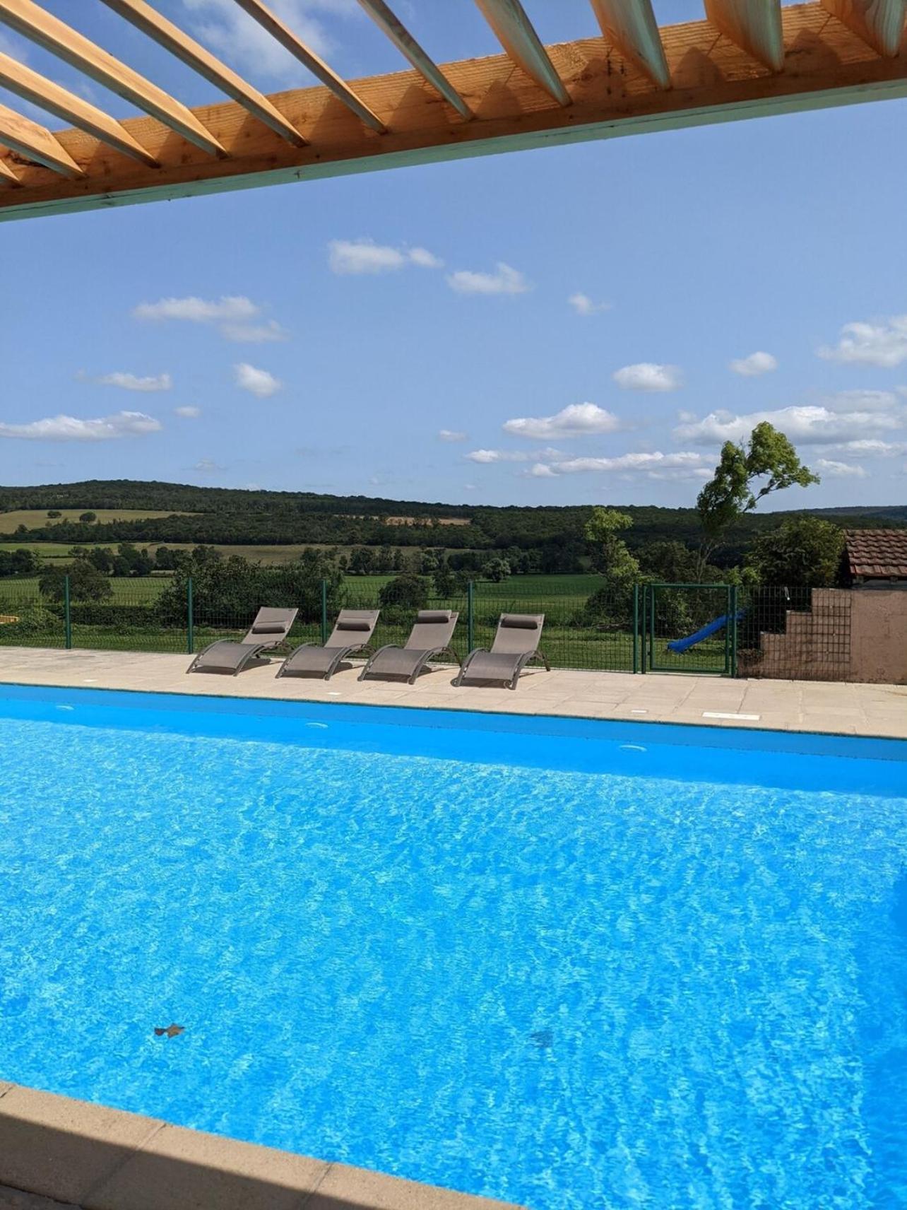 Small Gte For 2 With Pool In Peaceful Burgundy Guest House Sailly Екстериор снимка